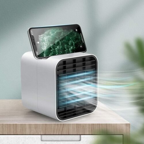 Portable Mini Air Cooler Fan with Water Cooling Function (1 Pc)