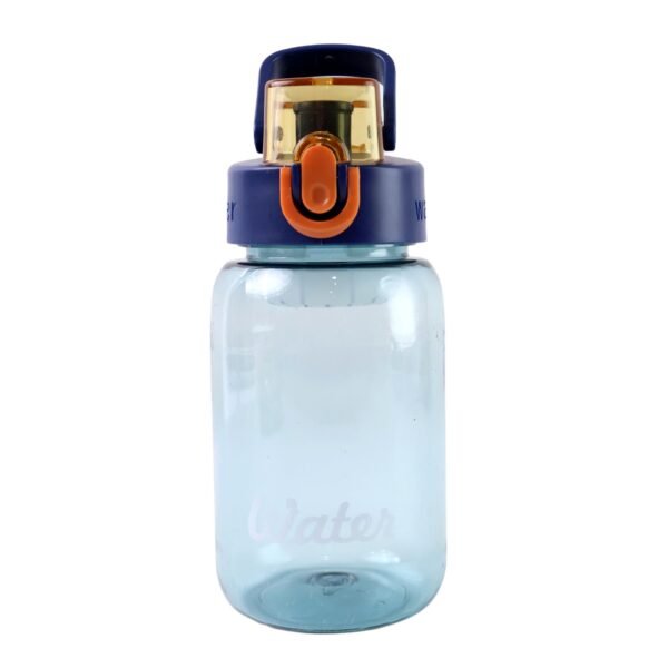 05_f4f5d51d-7aa6-4a85-a2e5-7537b85400eb.jpg Blue Plastic Leak-Proof Flip Cap & Safty Lock Water Bottle (600ml Approx / 1 Pc)