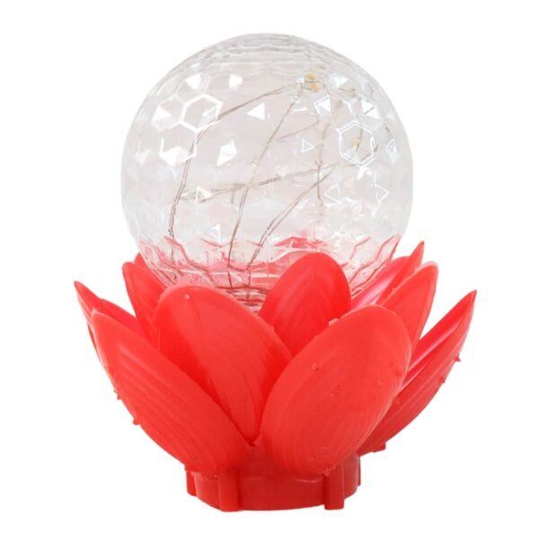 05_f858955a-8bbb-4442-b80f-8d97994ee1cf.jpg Crystal Ball Lotus LED Decorative Light (1 Pc)