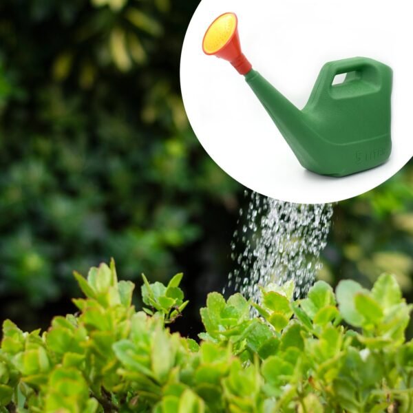 Plastic Watering Can Water Sprayer Sprinkler Plants Indoor Outdoor Gardening, 5 LTR