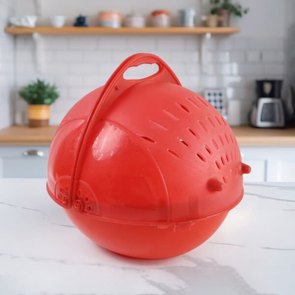 Revolving Multi-Functional Rice and Fruit Wash Basket
