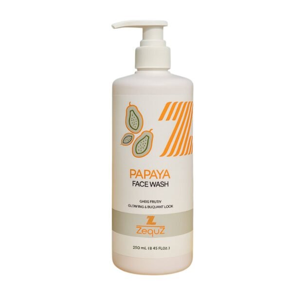 05_face-wash_c36c6b09-b4c4-4bb7-9aa6-64cfa20fa826.jpg Zequz Papaya Face Wash - (1 Pc / 250 ML)