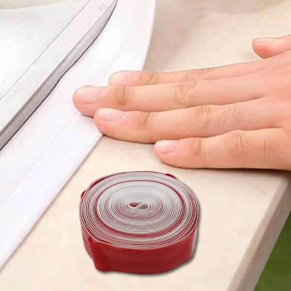 Kitchen Wall Sealing Strip Tape Waterproof Oil Proof Caulk Tape for Corners Gaps