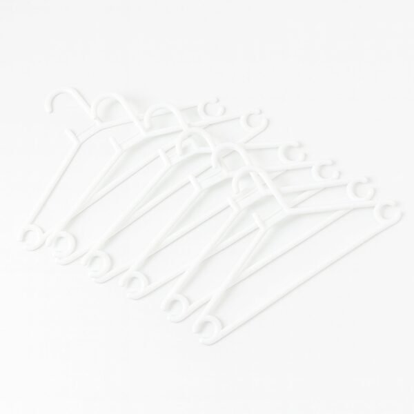 Plastic Clothes Hangers – Set of 6