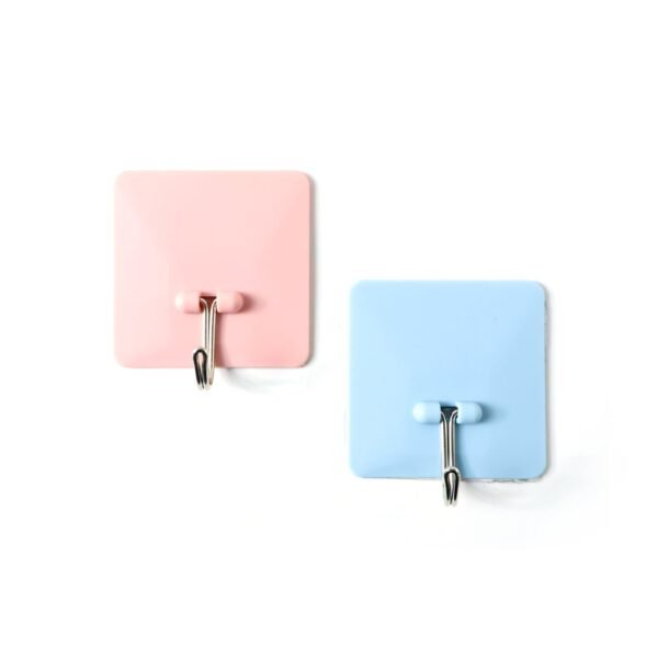 Self-Adhesive Wall-Mounted Utility Hooks (2 Pc)