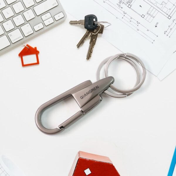 05_keychain_a6a7a093-b2eb-4117-bb9c-2bf48bd1d7ad.jpg Dual-Ring Carabiner Key Holder - (1 Pc)