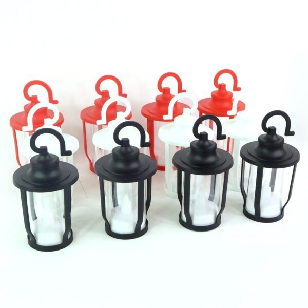 Decorative Lantern Shaped Flameless LED Candles (12 Pc)
