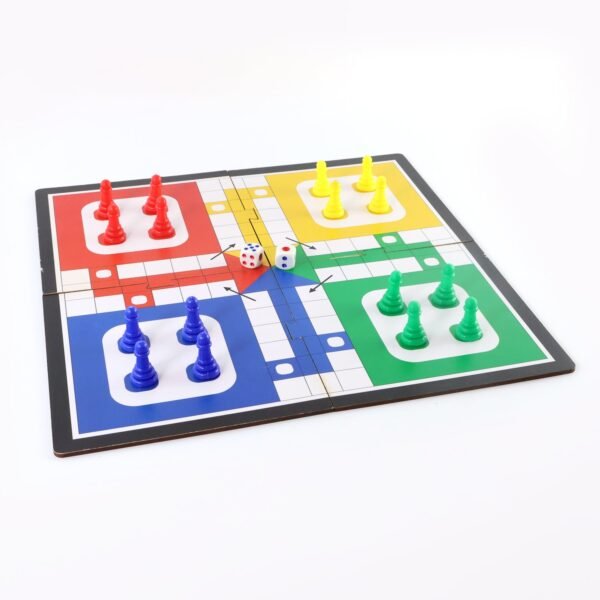 05_ludo.jpg Pocket Ludo Travel Board Game - (1 Set)