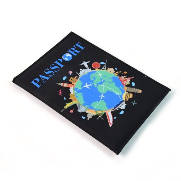 Stylish Printed Passport Holder Cover (1 Pc)