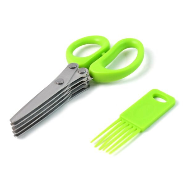 05_scissor.jpg Premium 5-Blade Multipurpose Kitchen Scissors with Cleaning Comb