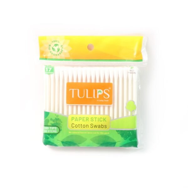 05_swabs_8f149f9f-7bca-4b9e-b43c-cfadf524743c.jpg Paper-Stick Cotton Swabs - (100 Pc / Set)