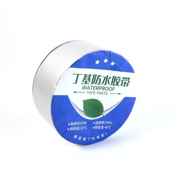 Self-Adhesive Insulation Resistant Aluminium Foil Duct Tape Roll (0.8mm)