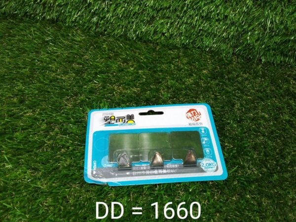 Heavy Duty Self Adhesive Hook Sticky (Pack of 3)