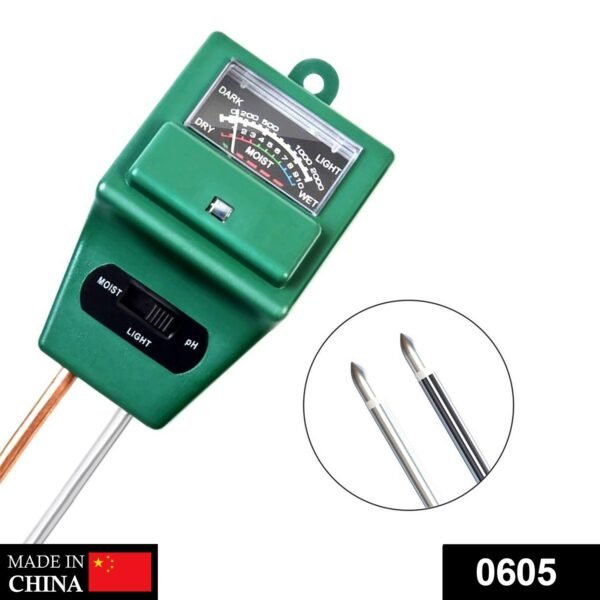 0605.jpg 3 Way Soil Meter (pH Testing Meter)