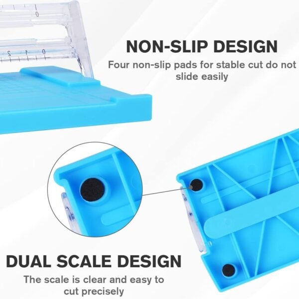 Paper Cutter, A5 Mini Paper Cutter, Portable Paper Cutting Machine (1 Pc / Mix Color)
