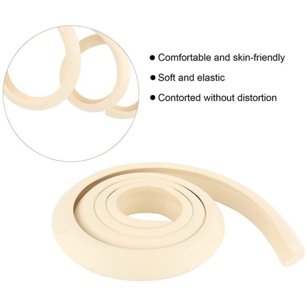 Corner Edge Protector – Soft Rubber Safety Bumper Guard (2 Mtr)