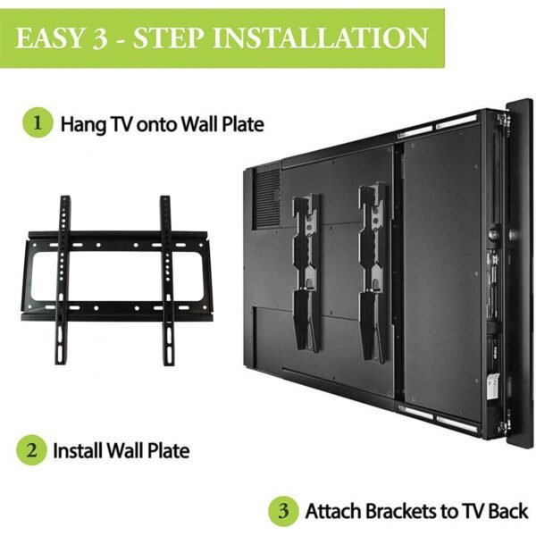 06_0f809c2b-dfdd-4f19-87fc-424e86b80a01.jpg Universal Heavy Duty Adjustable Metal LED LCD TV Wall Mount Bracket