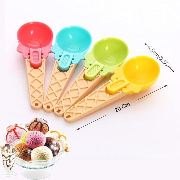 06_104dc4f7-1130-4e6e-9179-72bc40122458.jpg 2-Piece Plastic Ice Cream & Watermelon Scooper with Trigger Dipper