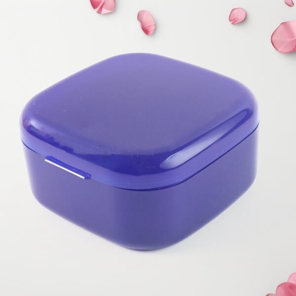 06_1075cc42-03e3-447e-86bc-570a67650759.jpg Blue Oblivion Multi-Purpose Storage Box with Lid, DENTURE CASE (1 Pc)