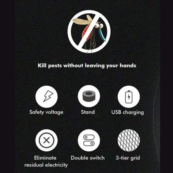 06_13e87b43-e0b8-4400-bdd0-41759b30c2a8.jpg Rechargeable Mosquito Killer Racket with UV Light & USB Charging Base