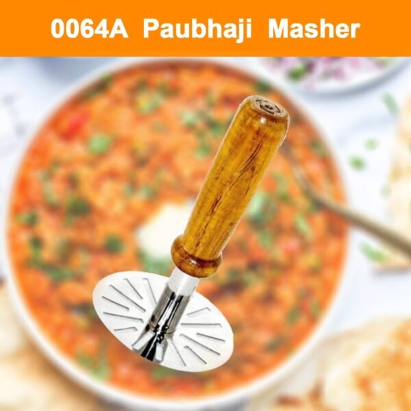 Pavbhaji Masher – Strong Kitchen Tool for Mashing Pavbhaji & Vegetables