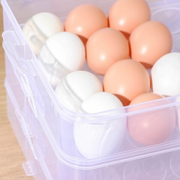 06_14aab88b-4ddc-4de2-bd6b-9338f3b9b80d.jpg 3-Layer Plastic Refrigerator Egg Storage Box (36 Grid)