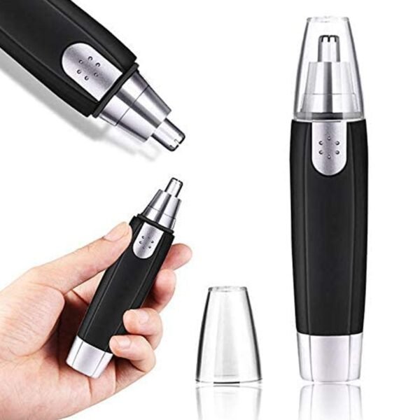 06_15f4f27b-1d43-4f7d-9024-14cea8b25e0d.jpg Sharp Steel Battery-Operated Ear and Nose Hair Trimmer