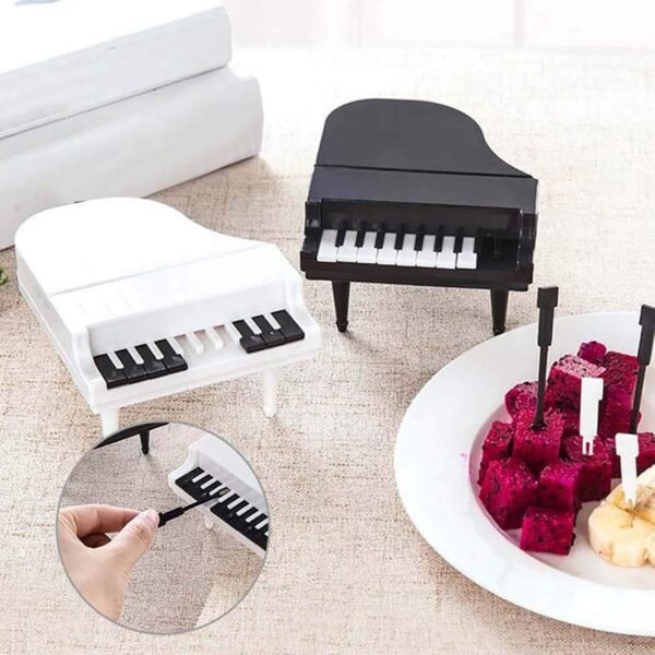 06_1869fbc4-9a35-4633-942a-3e04772548d2.jpg 10 Pc Piano Fruit Forks: Fun & Functional for Snacks (Set)