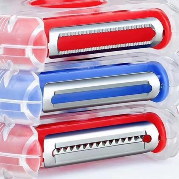 3 in 1 Multi Function Rotary Hanging Planer Peeler and Cutter Vegetable Slicer