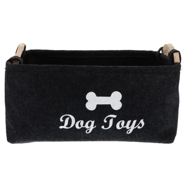 Pet Toy Storage Basket - ( 39 × 29 × 17 cm / 1 Pc)