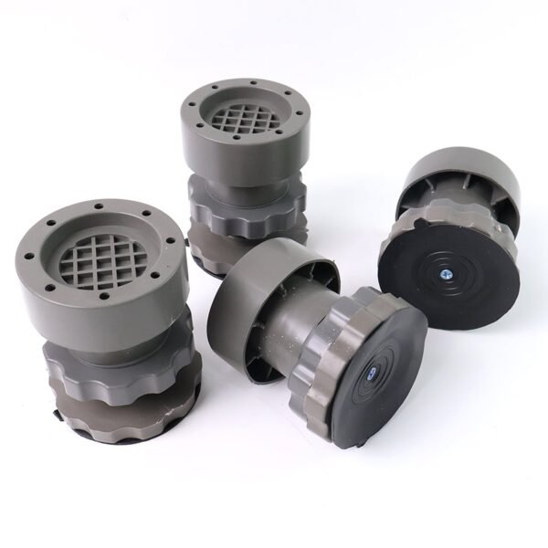 Adjustable Anti-Vibration Pads for Washing Machine and Refrigerator Base (4 Pc)