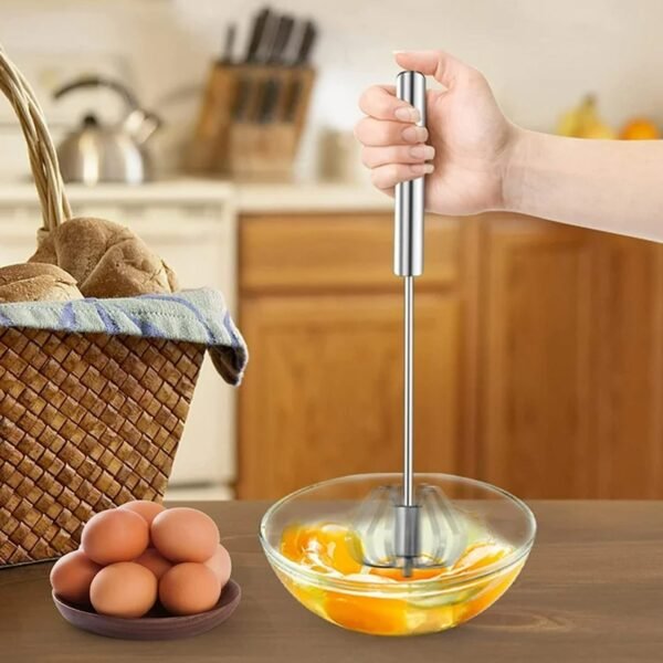 06_2961154f-b49b-4878-b156-e5de30d1329b.jpg Big Stainless Steel Egg Whisk, Hand Push Rotary Whisk Blender (1 Pc / 35 Cm)