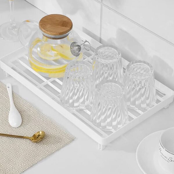 Plastic Bathroom Organizer Kitchen Utility Storage Rack (32x19.5 Cm / 1 Pc)