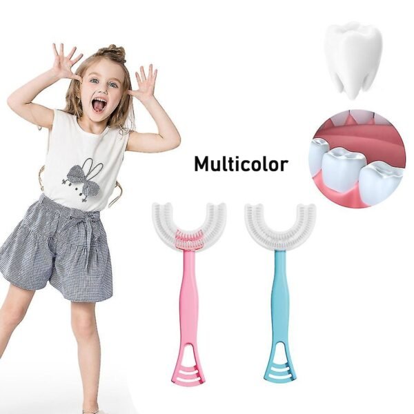 06_3572ba69-8086-4b7e-bbb5-b6fb128ff191.jpg 2 In1 U-Shape Silicone Manual Toothbrush & Tongue Scraper Cleaner Brush (1 Pc)