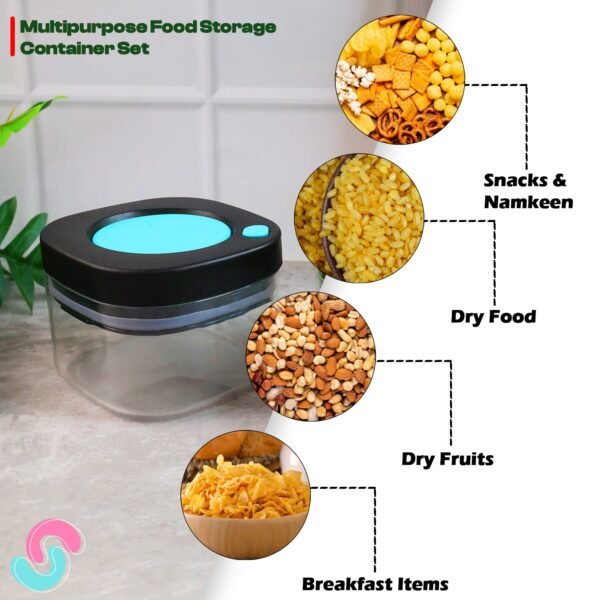 06_364889ea-6a87-489a-b602-99933fa71c35.jpg Supermom Airtight Kitchen Storage Containers – (2 Pc Set / 500 ml)
