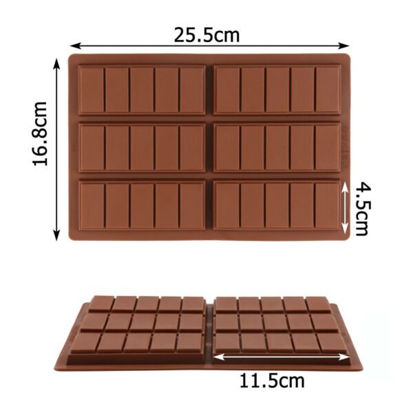 Poly Carbonate Chocolate Bar Moulds PC Mould Clear Hard Candy Mould, Diwali