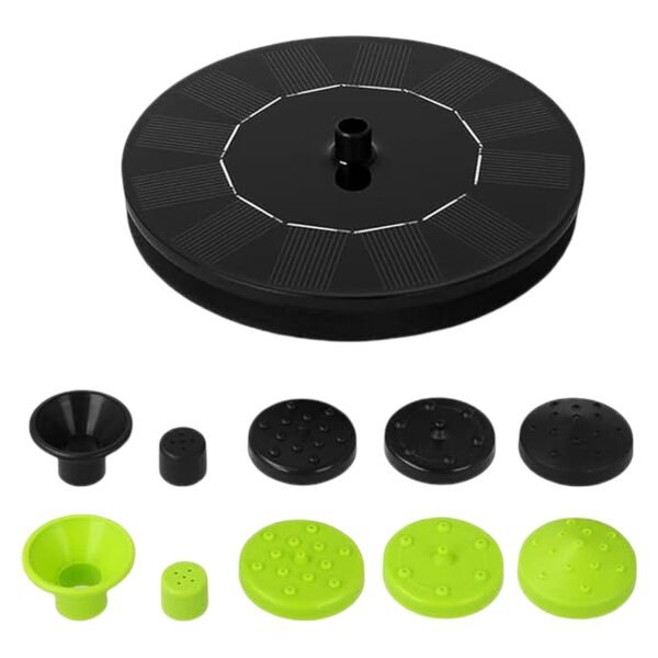 Solar-Powered Garden Fountain Pump 1 Set