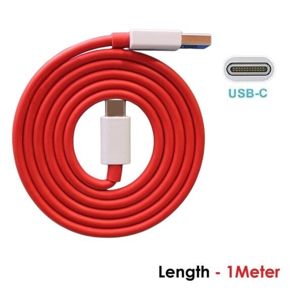 Unique Type C Dash Charging USB Cable for Fast Charging & Data Transfer (1 Mtr)