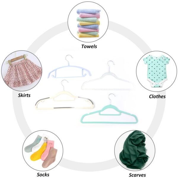 06_3df0cca9-fa78-4323-92b5-36b0cd2c46b7.jpg Premium Mix Design Non-Slip Clothes Hanger (Mix Design / 1 Pc)