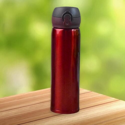 Double Walled Vacuum Insulated Water Bottle | (450 ml Approx / Mix Design / 1 Pc)