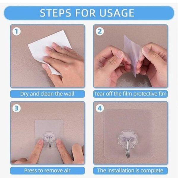 06_4827b75c-2efb-4e41-afa4-c12716c8763d.jpg Plastic Self-Adhesive Kitchen 3Pc Hooks