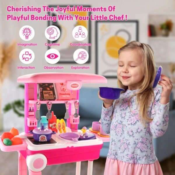06_4be3c72a-666d-4b7c-afa1-c8c7abbccd45.jpg Kitchen Set Kids with Suitcase Role Play Cooking Toy for Girls & Boys (3+)