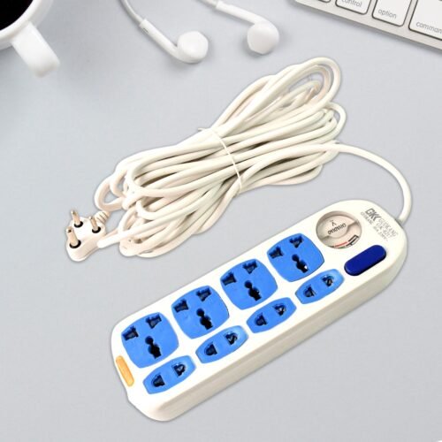 8 socket Heavy Duty Power Extension Board (10 mtr. / 1 Pc)