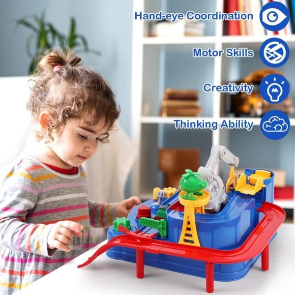 Adventure Toys, City Rescue Preschool Toy, Race Tracks for Boys
