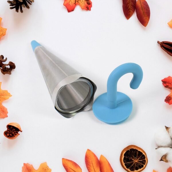 06_59ead28b-c9c3-484d-b8a3-3375219cb323.jpg Reusable Cute Umbrella Tea Strainer Without Tray / Stand (1 Pc / Mix Color)