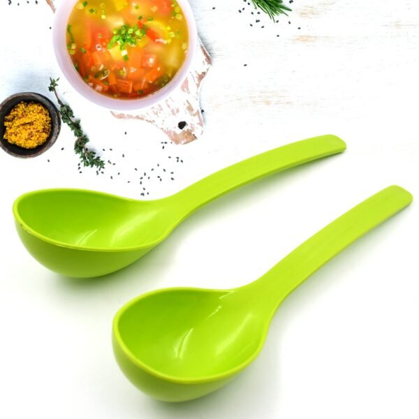 06_5be1caf8-dd0b-4a37-9df5-0f99b26d26ab.jpg Plastic Kitchen Ladle for Frying, Curry & Serving Food (2 Pc Set)