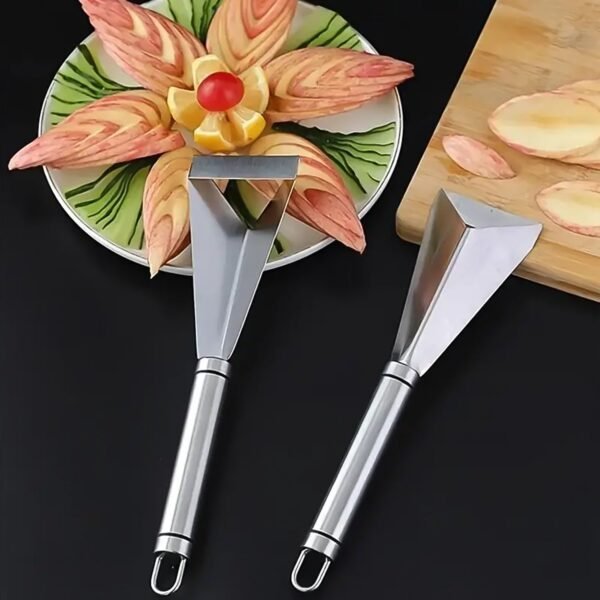 06_5fbd105a-acef-4e17-9c62-60f59f9cefc8.jpg Stainless Steel Fruit Carving Knife - V Shape Channel Knife Tool (1 Pc)