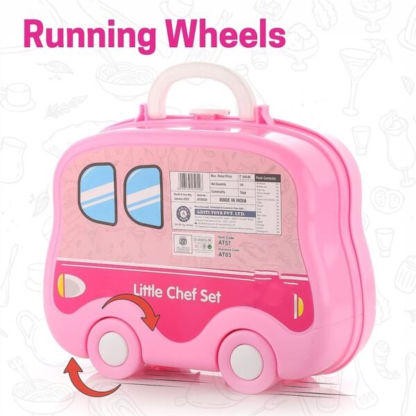 06_65d789a9-879d-4800-8743-689b68528eed.jpg Kitchen Set for Kids Girls Pretend Play Toys Little (23 Pcs Set Approx)