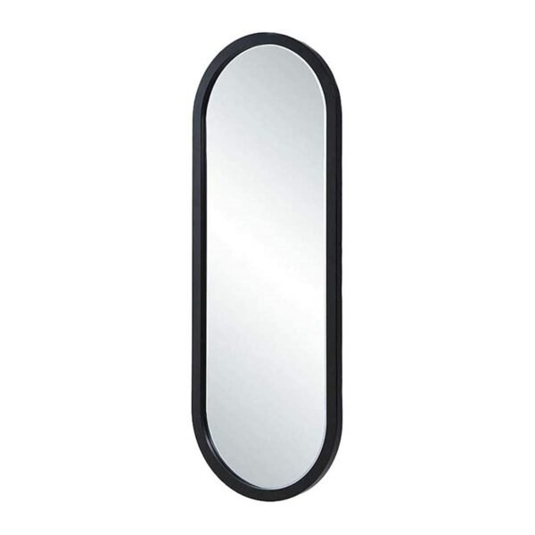 Modern Oval Wall-Mounted Bathroom Mirror (1 Pc)