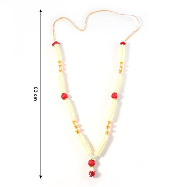 06_6771f7f1-64cb-485e-be8c-0d072d69c4ba.jpg Traditional Decorative Pooja Gajra Garland (1 Pc)